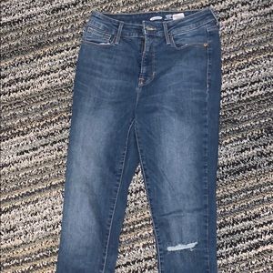 old navy skinny jeans size 4 tall